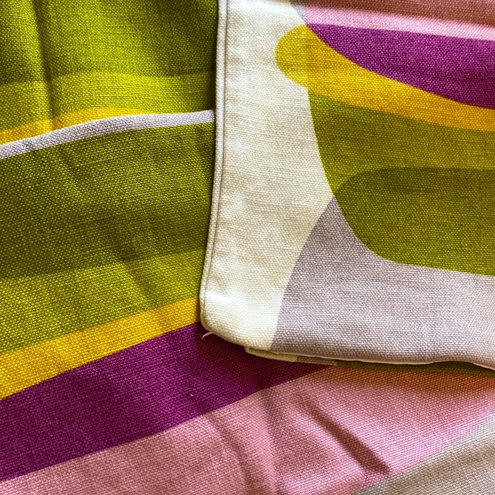 IKEA retro print pillow cushion covers.